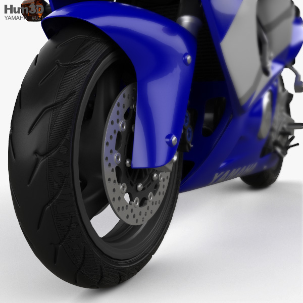 ヤマハ YZF600R サンダーキャット 1994 3Dモデル - ダウンロード