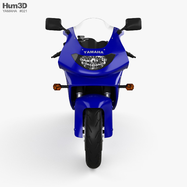 ヤマハ YZF600R サンダーキャット 1994 3Dモデル - ダウンロード