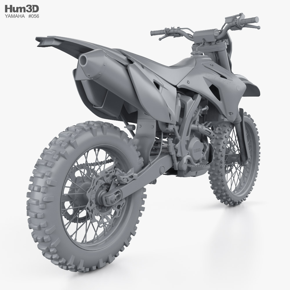 Yamaha WR250F 2007 3D model - Download Motorcycle on 3DModels.org