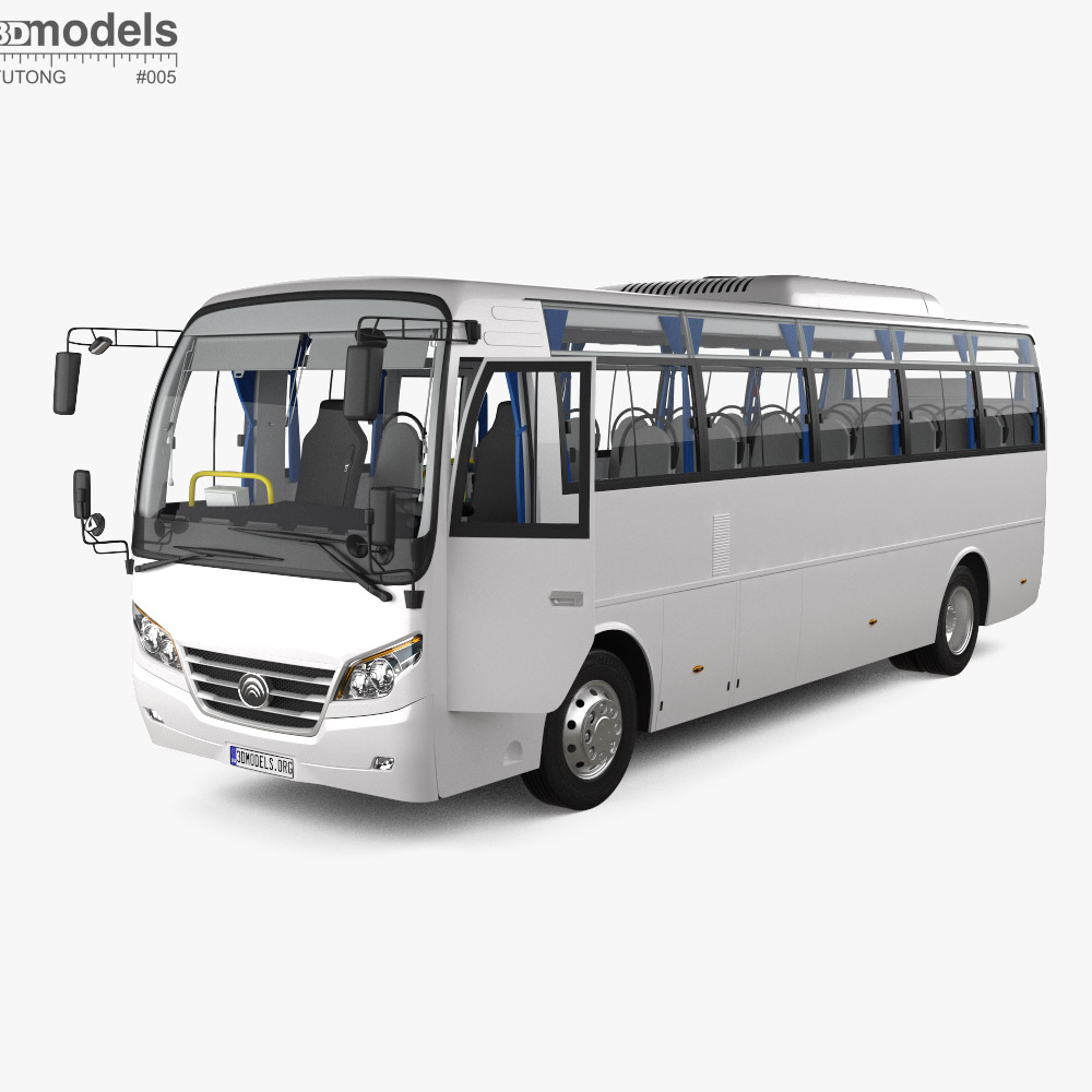Yutong ZK5110XLH Bus With HQ Interior 2024 3D Model Download Bus On yutong-zk5110xlh-bus-with-hq-interior-2024-3d-model-download-bus-on