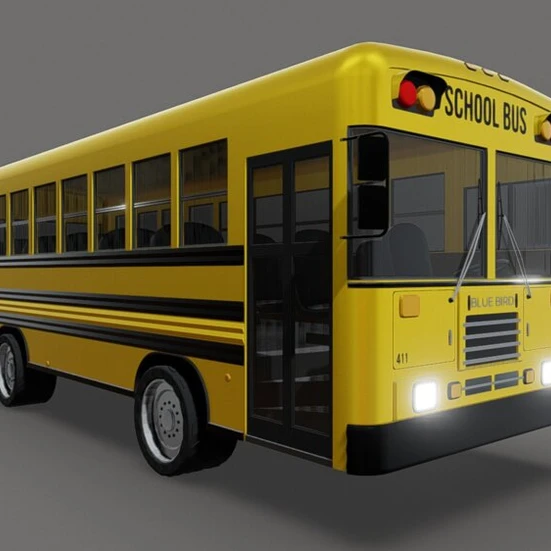 School bus 3D Models Download - 3DModels.org