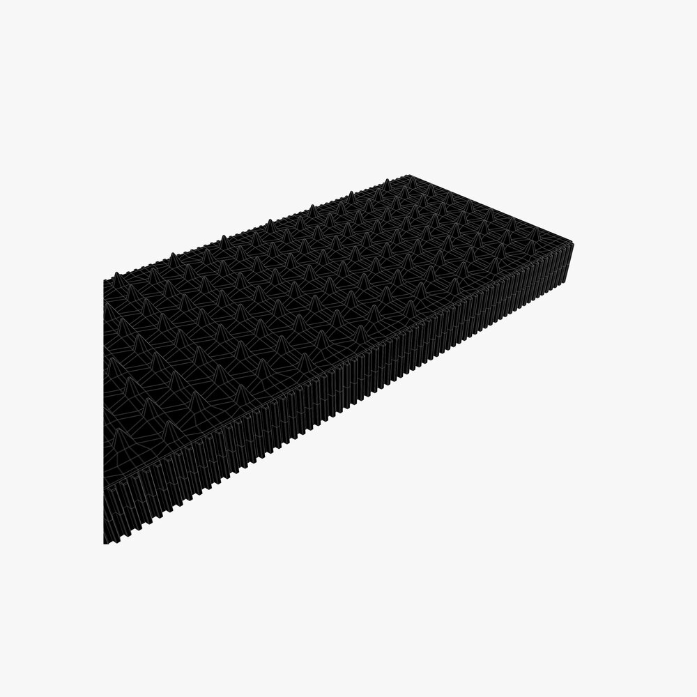 Rectangular Wood Course Cut Rasp 3D model - Download Tools on 3DModels.org