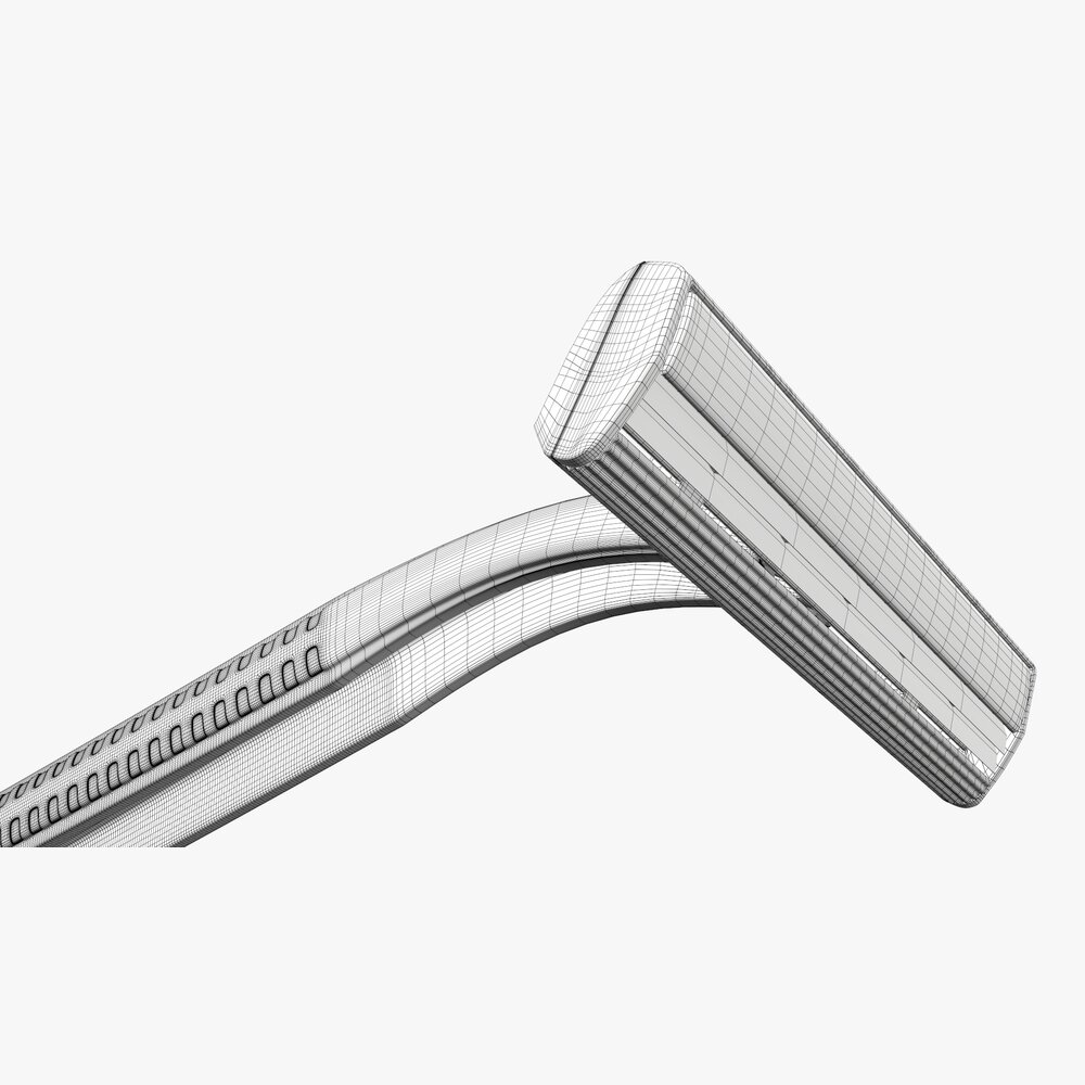 Disposable Razor Shaver Men Woman 3D model - Download Health and Beauty ...