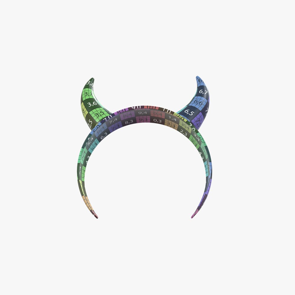 Headband Devil 3D model - Download Hats on 3DModels.org