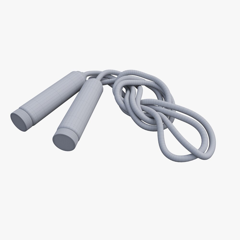 Skipping Rope 3D model - Download Sports Equipment on 3DModels.org