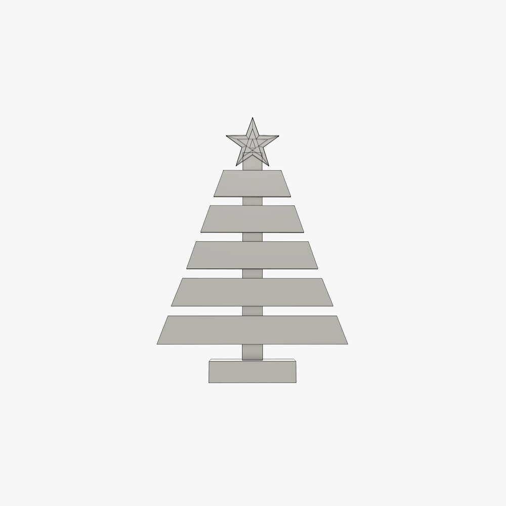 Árbol De Navidad Colgante De Madera Con Estrella: Ahorra Espacio Y Decora Tu Pared (78 Cm, Calendario De Adviento)
