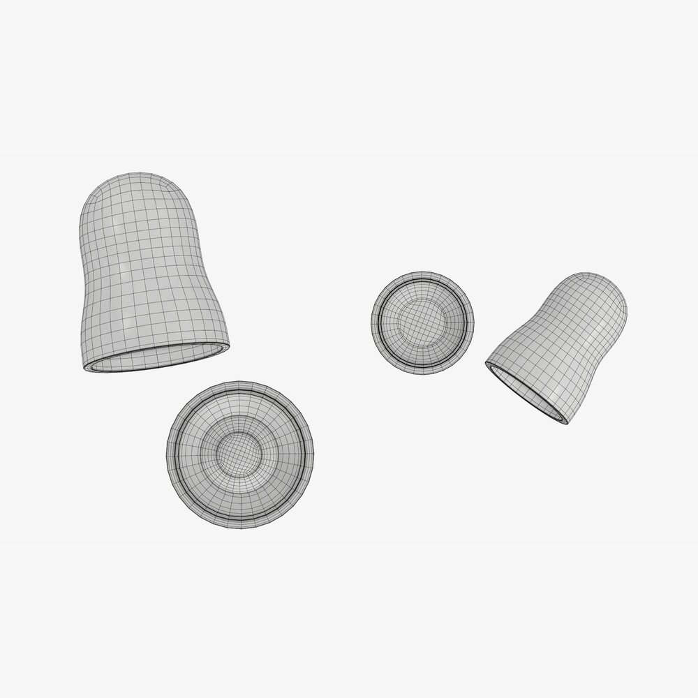 Matryoshka Nesting Doll Set Open Mockup 3D model Download Toys on