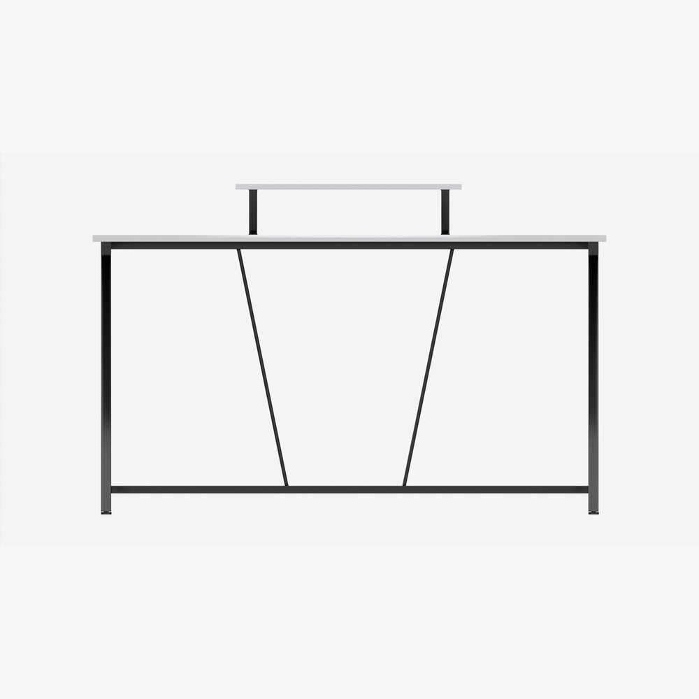 Gaming home computer table desk 3d model download table on 3dmodels