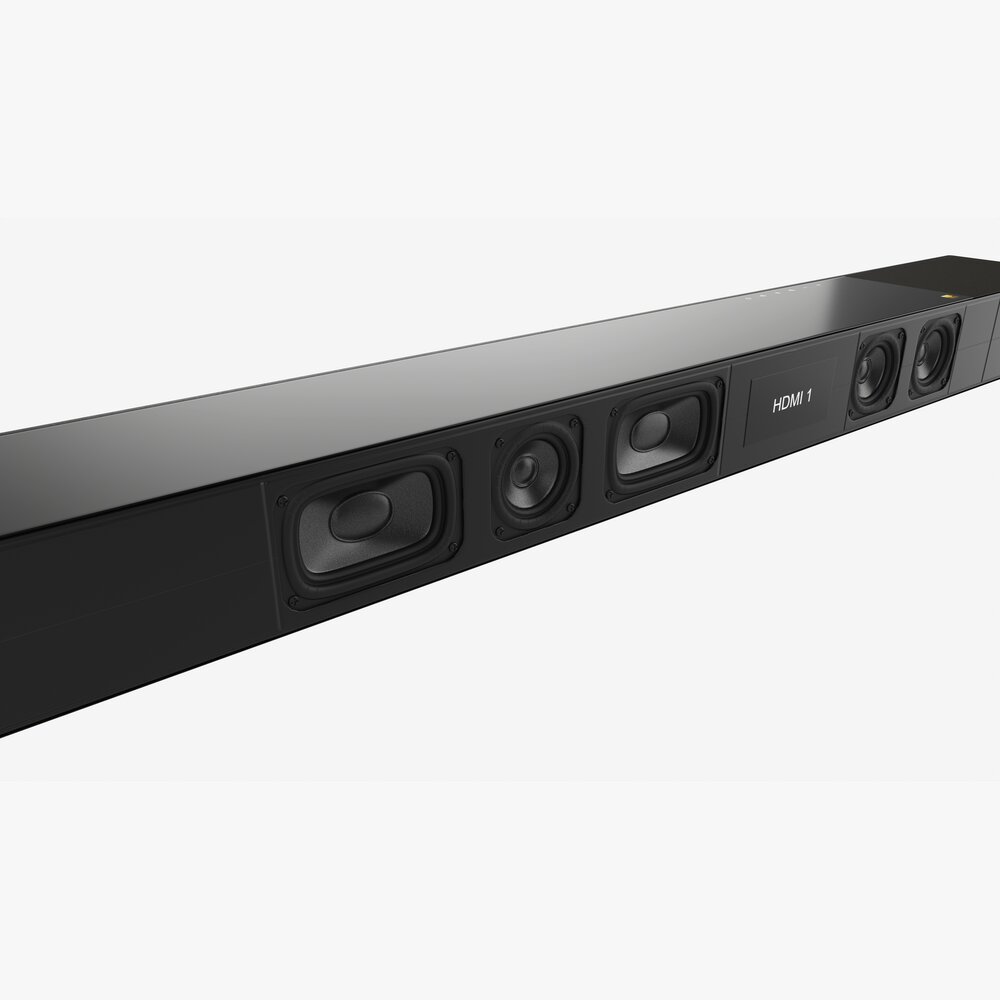 ソニー HT-A7000 サウンドバー 3Dモデル - ダウンロード オーディオ