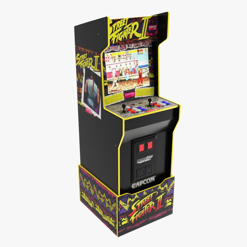 ストリートファイターII レガシーエディション 実物大アーケード筐体