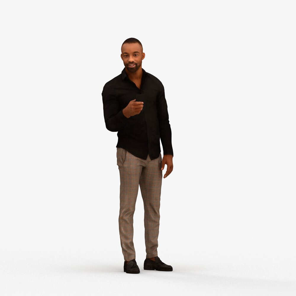 black dress shirt with brown pants ANOTHER ASPECT - ANOTHER Suit Pants 1.0, Brown