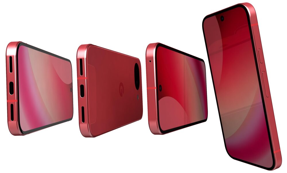 Google Pixel 10a ベリー 3Dモデル - ダウンロード 携帯電話 オン