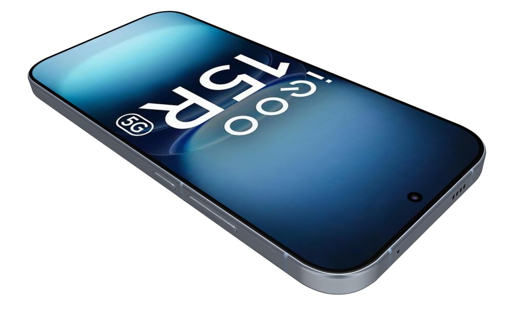 Vivo Iqoo 15R Triumph Silver 3D model - Download Phones on