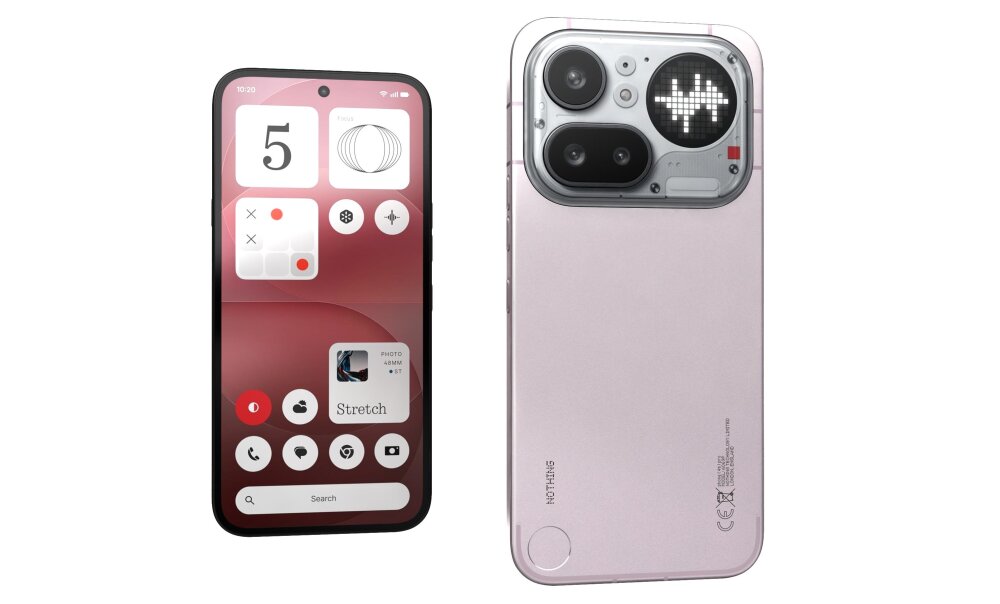 Nothing Phone 4a Pro ピンク 3Dモデル - ダウンロード 携帯電話 オン