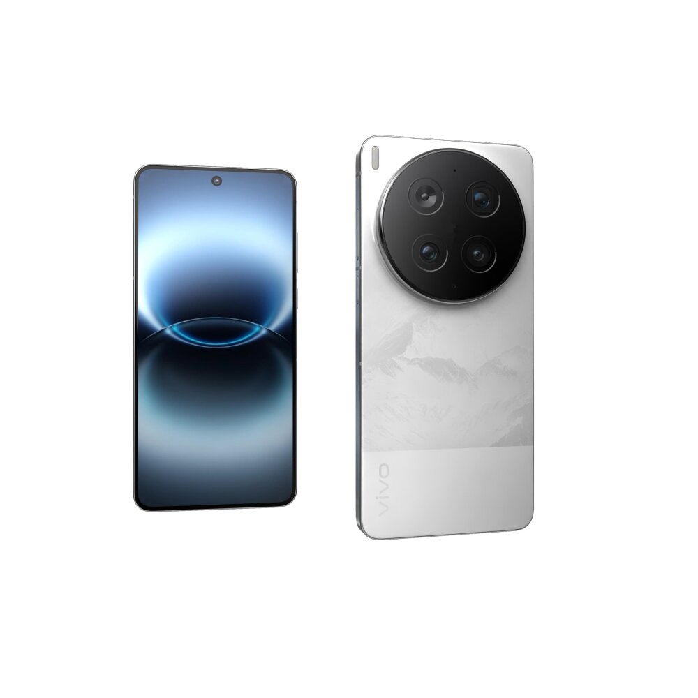Beyaz Vivo X300 Ultra 3D modeli - İndir Telefonlar üzerinde