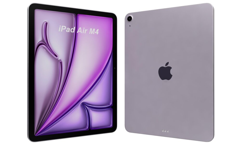Apple iPad Air M4 11インチ 2026 パープル 3Dモデル - ダウンロード