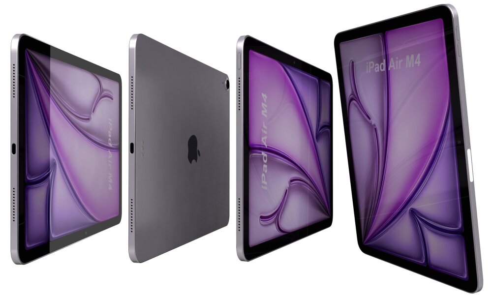 Apple iPad Air M4 11インチ 2026 パープル 3Dモデル - ダウンロード
