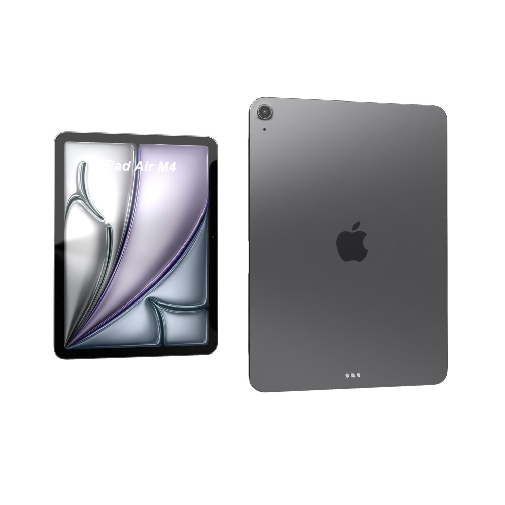 Apple iPad Air M4 11インチ 2026 スペースグレイ 3Dモデル