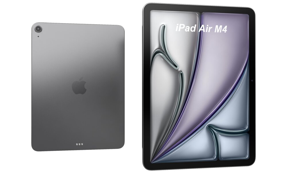 Apple iPad Air M4 11インチ 2026 スペースグレイ 3Dモデル