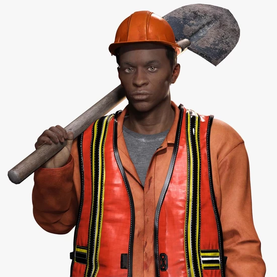 Construction worker 3D Models Download - 3DModels.org