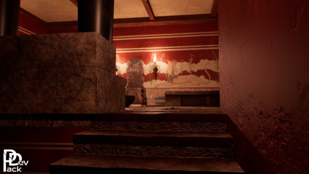 Knossos Palace 27 Assets 3D model - Download Game locations on 3DModels.org
