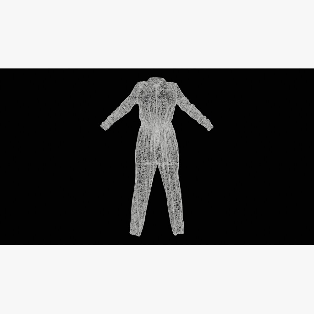 Checkered na Damit sa Itim at Puti 3D model - Download Suits on ...