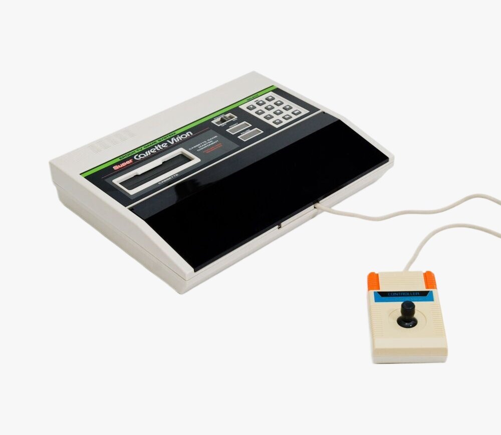スーパーカセットビジョン 本体 エポック 実働品 箱取説無し '84 エポック スーパーカセットビジョン 1984年 3Dモデル - 3DModels.org