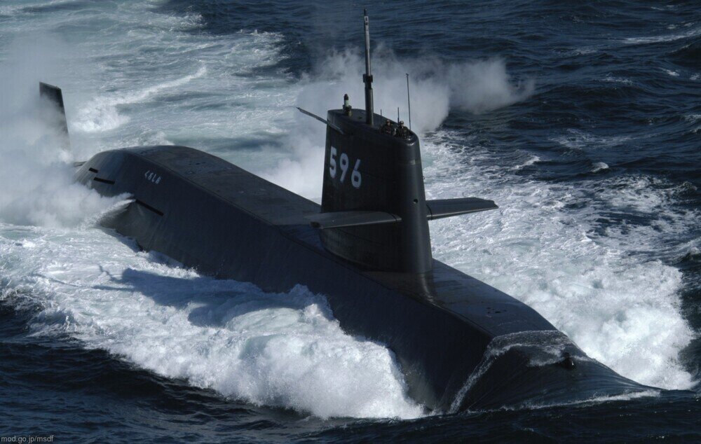 JS Kuroshio SS-596 Submarine 3D model - 3DModels.org