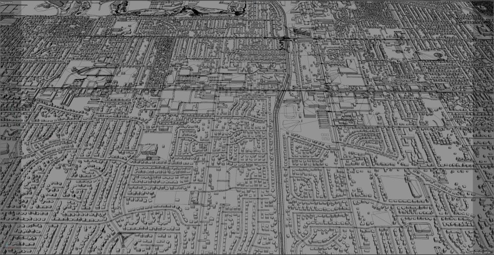 West Valley City Utah Usa 40km 3D model Download City