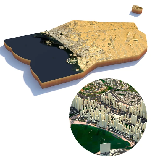 Dubai United Arab Emirates 3D model
