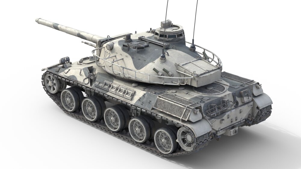 AMX 30主力戦車 3Dモデル - ダウンロード 戦車 オン 3DModels.org