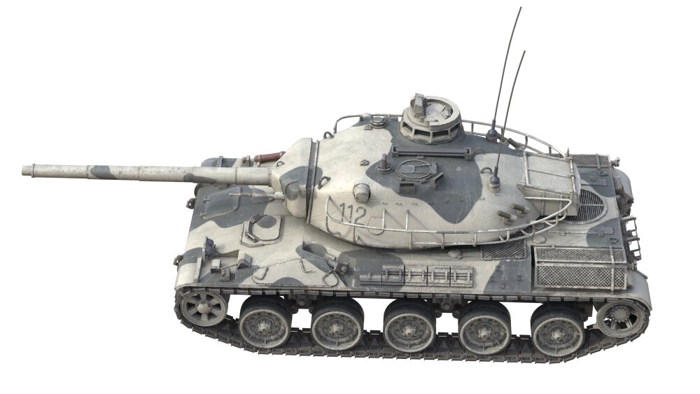 AMX 30主力戦車 3Dモデル - ダウンロード 戦車 オン 3DModels.org