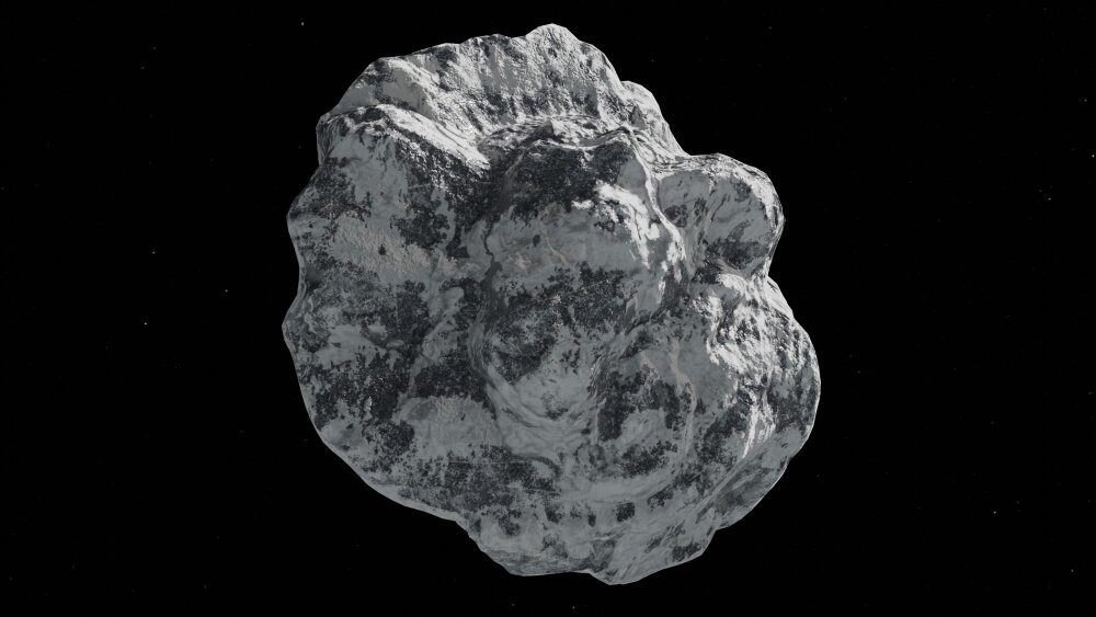 Pack de Asteroides con Cinco Variaciones Únicas de Hielo y Mineral ...