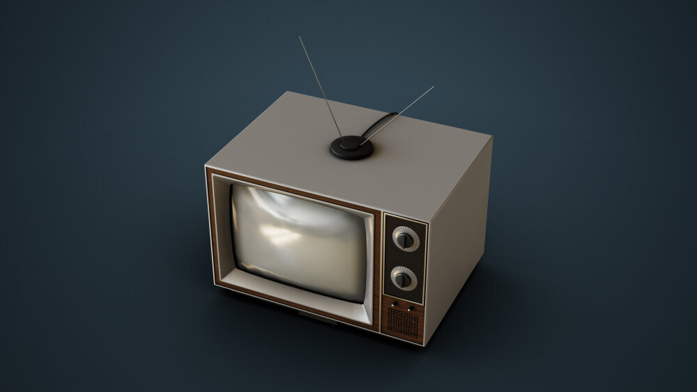 Classic Television 3D model - Download Television on 3DModels.org